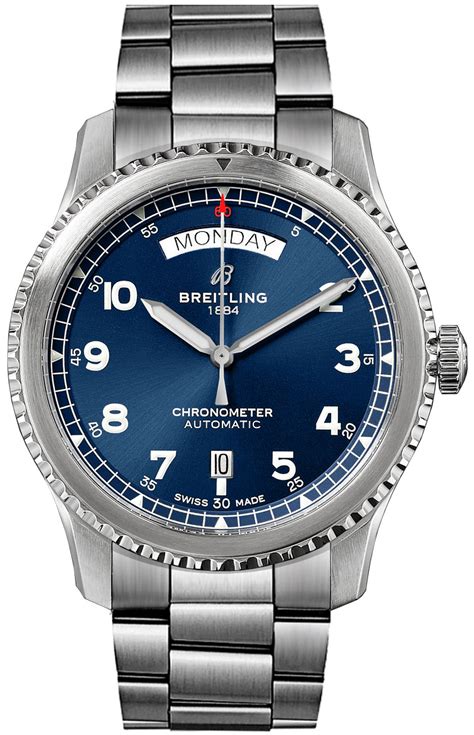 breitling aviator 8 day date review|Breitling aviator 8 for sale.